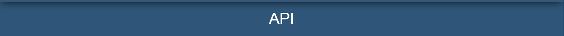 API